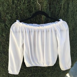 White Brandy Melville shirt